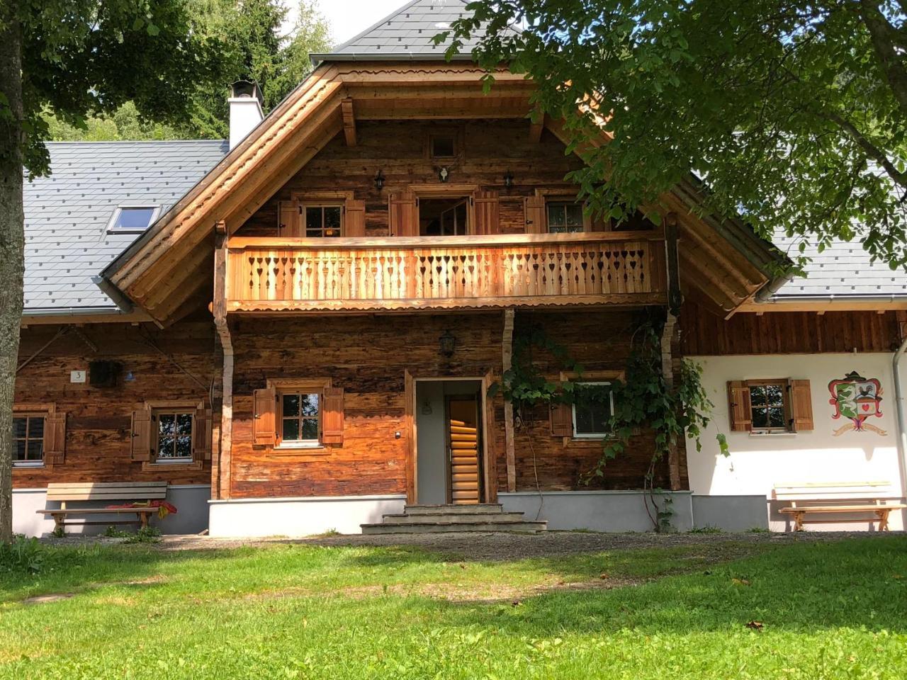 Waldheimathuette Villa Sankt Kathrein am Hauenstein Ngoại thất bức ảnh