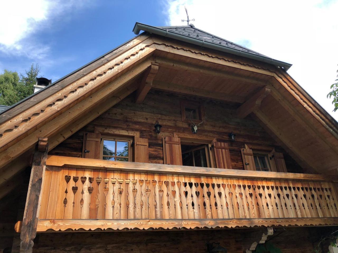 Waldheimathuette Villa Sankt Kathrein am Hauenstein Ngoại thất bức ảnh