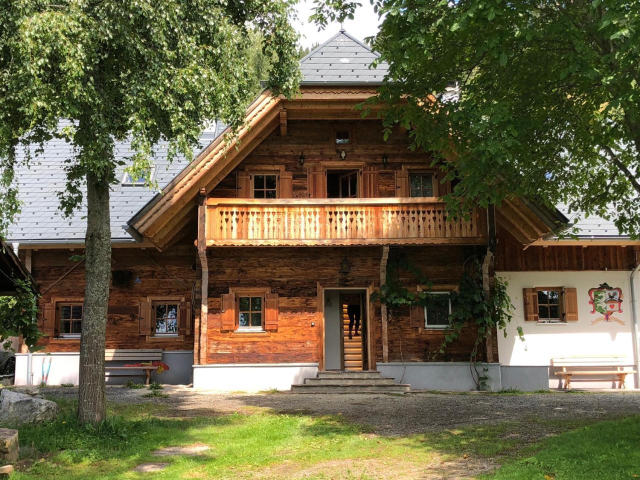 Waldheimathuette Villa Sankt Kathrein am Hauenstein Ngoại thất bức ảnh