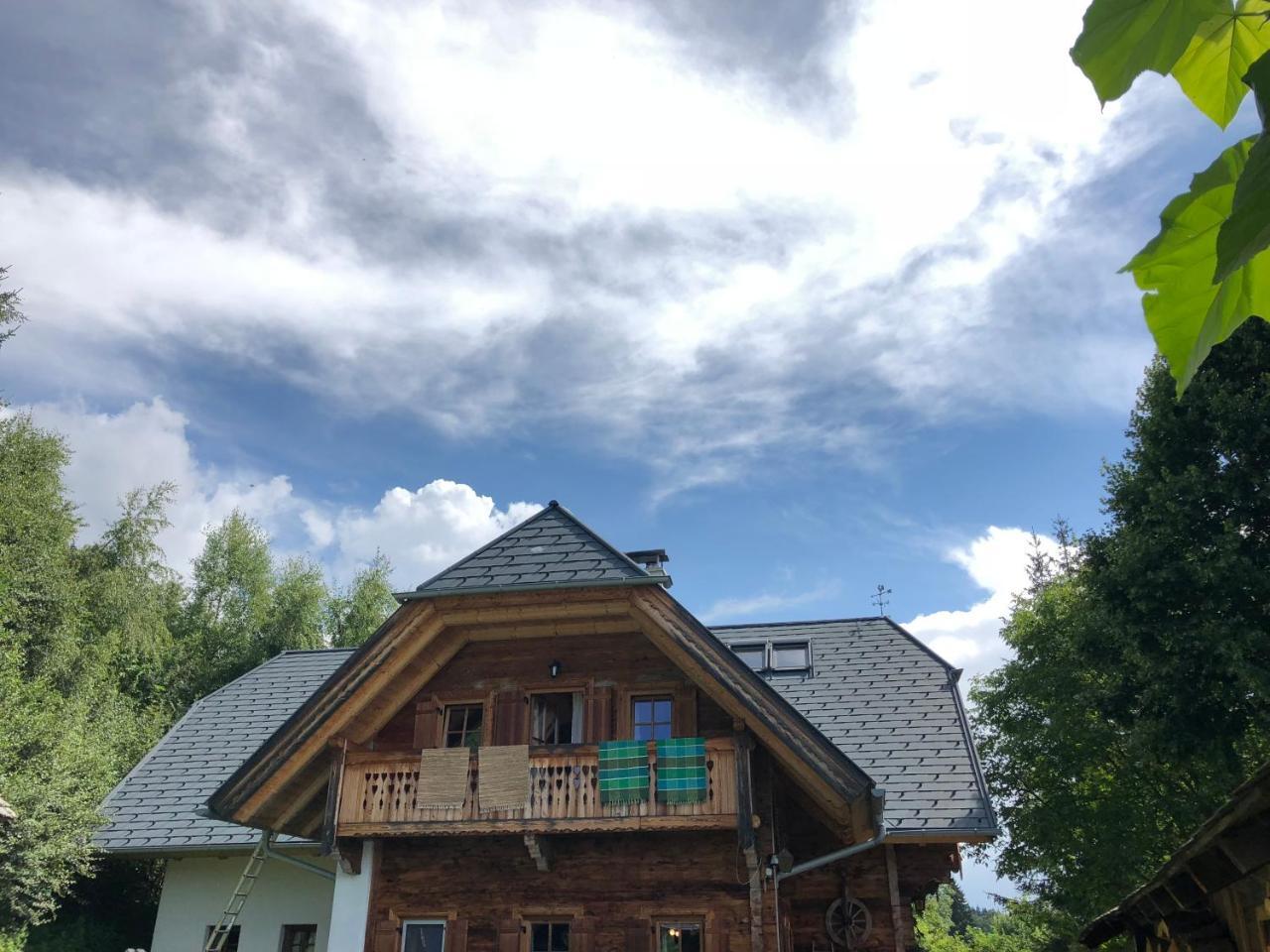 Waldheimathuette Villa Sankt Kathrein am Hauenstein Ngoại thất bức ảnh